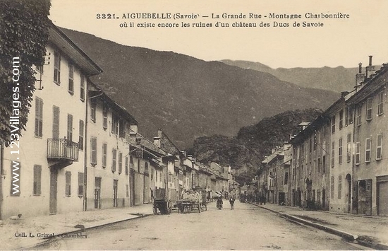 Carte postale de Aiguebelle