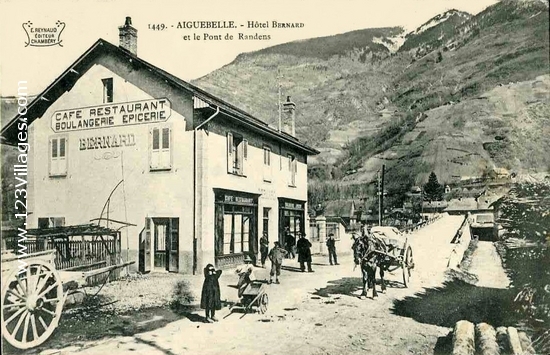 Carte postale de Aiguebelle