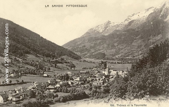 Carte postale de Thônes