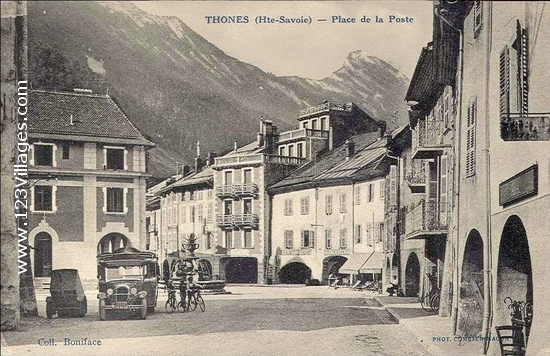 Carte postale de Thônes