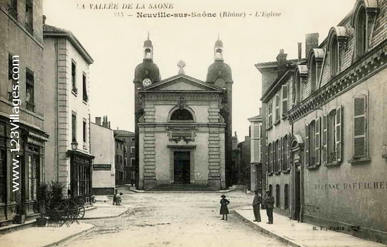 Carte postale de Neuville-sur-Saône