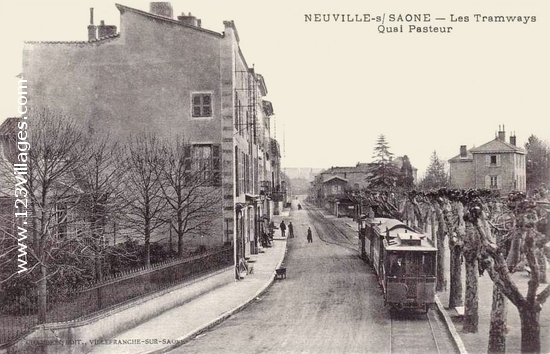 Carte postale de Neuville-sur-Saône