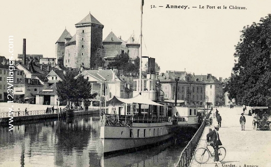 Carte postale de Annecy