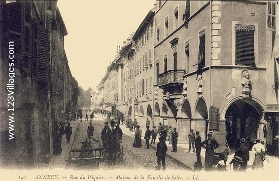 Carte postale de Annecy