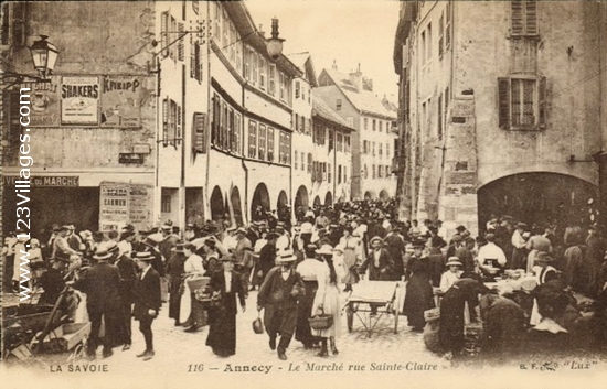 Carte postale de Annecy