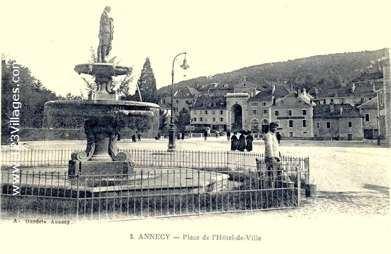 Carte postale de Annecy