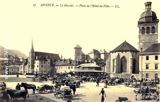 Carte postale de Annecy