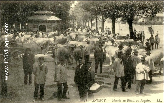 Carte postale de Annecy