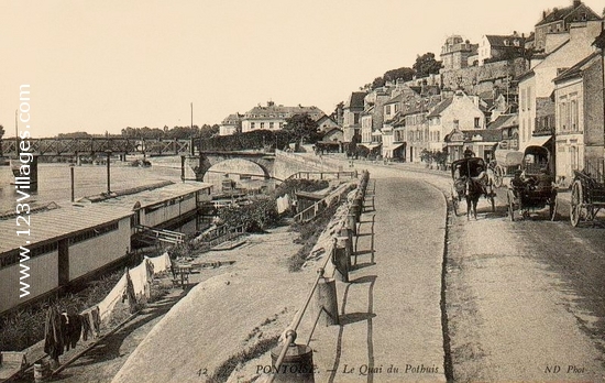 Carte postale de Pontoise