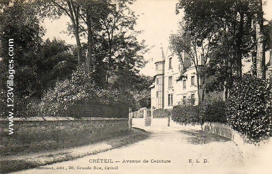 Carte postale de Créteil