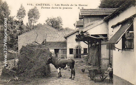 Carte postale de Créteil