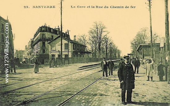 Carte postale de Nanterre