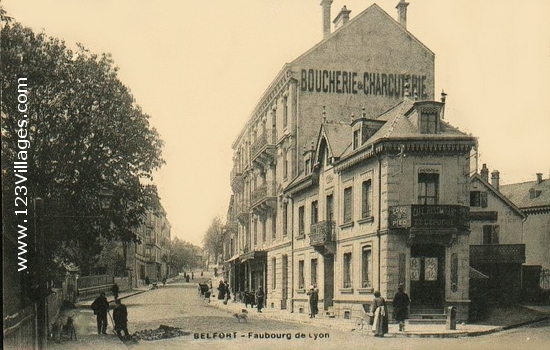 Carte postale de Belfort