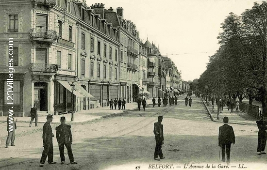 Carte postale de Belfort