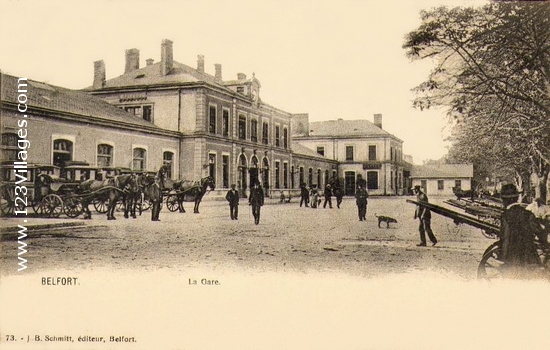 Carte postale de Belfort