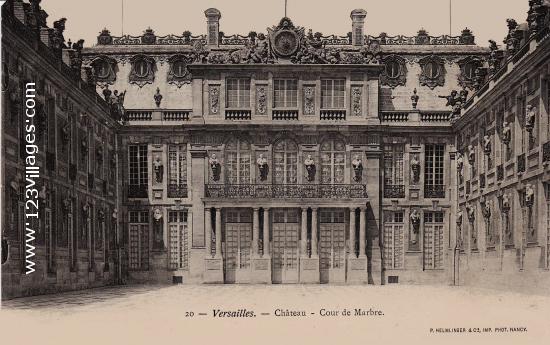 Carte postale de Versailles