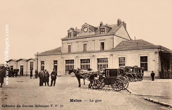 Carte postale de Melun