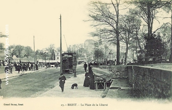 Carte postale de Brest