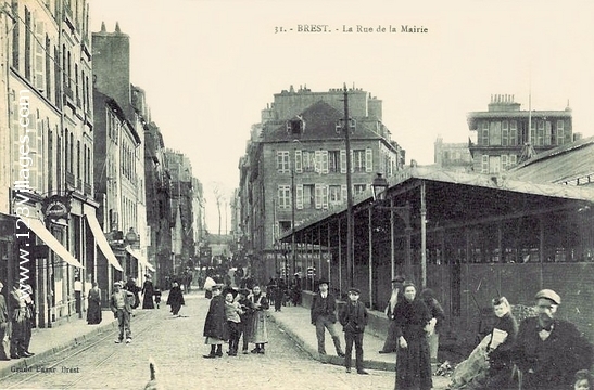 Carte postale de Brest