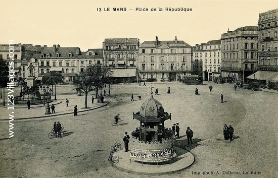 Carte postale de Le Mans