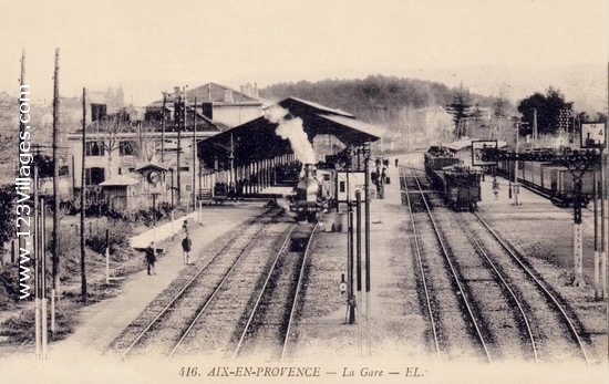 Carte postale de Aix-en-Provence