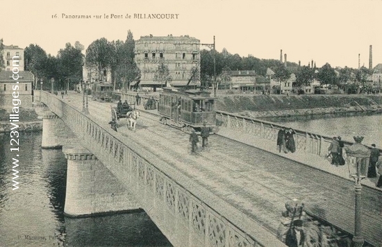 Carte postale de Boulogne-Billancourt