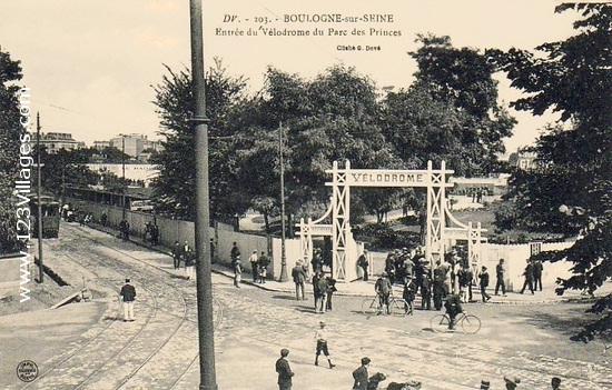 Carte postale de Boulogne-Billancourt