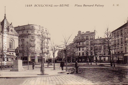 Carte postale de Boulogne-Billancourt