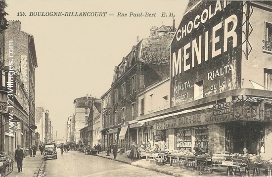 Carte postale de Boulogne-Billancourt