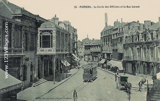 Carte postale de Poitiers