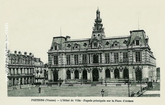 Carte postale de Poitiers