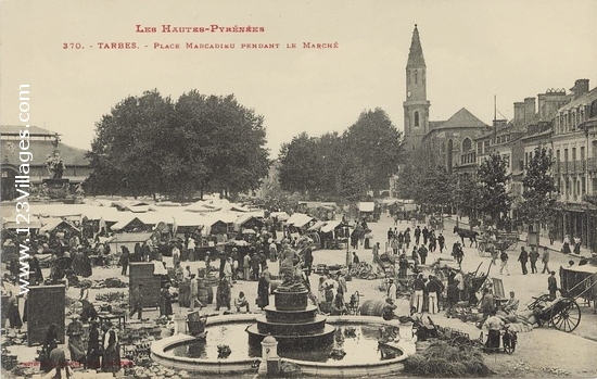 Carte postale de Tarbes