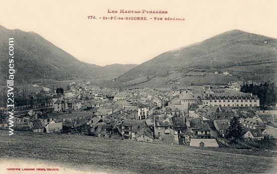 Carte postale de Saint-Pé-de-Bigorre