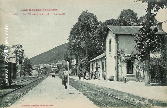 Carte postale de Saint-Pé-de-Bigorre