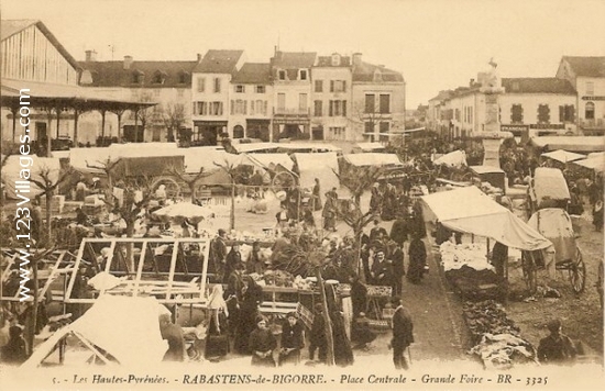 Carte postale de Rabastens-de-Bigorre