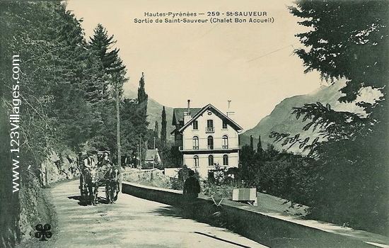 Carte postale de Luz-Saint-Sauveur