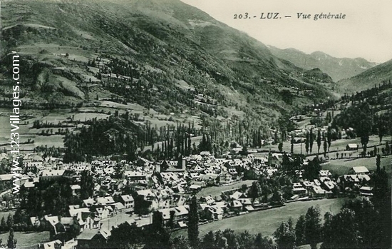 Carte postale de Luz-Saint-Sauveur