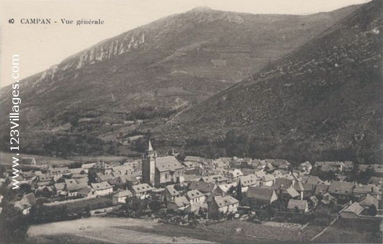 Carte postale de Campan