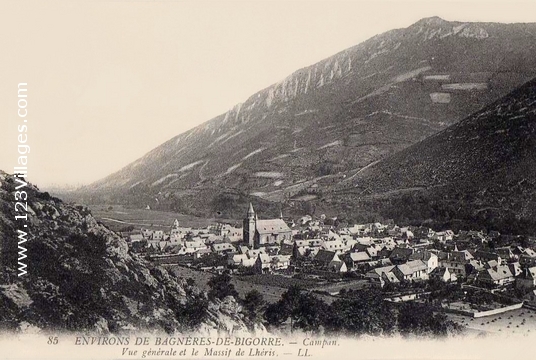 Carte postale de Campan