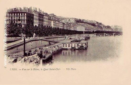 Carte postale de Lyon