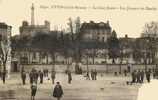 Carte postale de Lyon