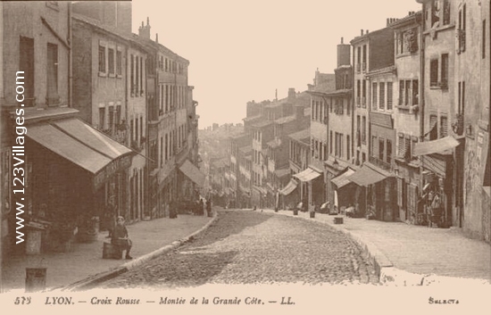 Carte postale de Lyon