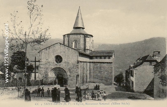 Carte postale de Saint-Savin