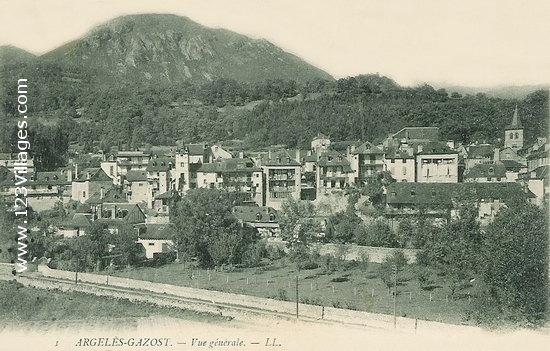 Carte postale de Argelès-Gazost