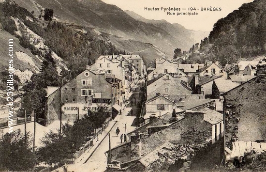 Carte postale de Barèges