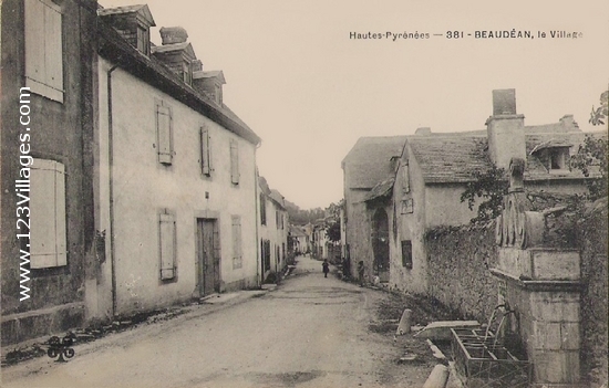 Carte postale de Beaudéan