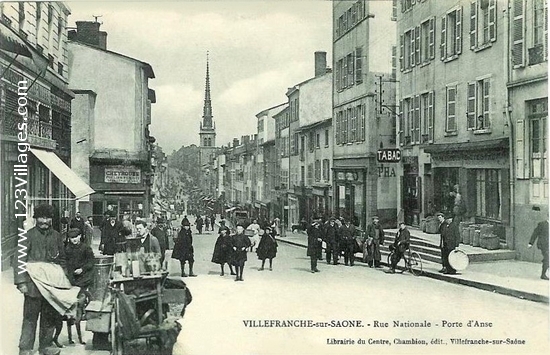 Carte postale de Villefranche-sur-Saône