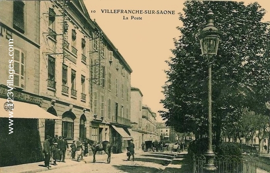 Carte postale de Villefranche-sur-Saône