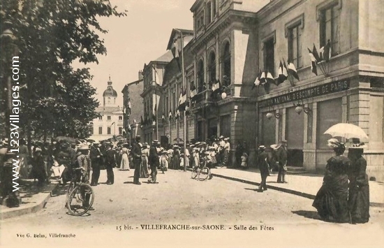 Carte postale de Villefranche-sur-Saône