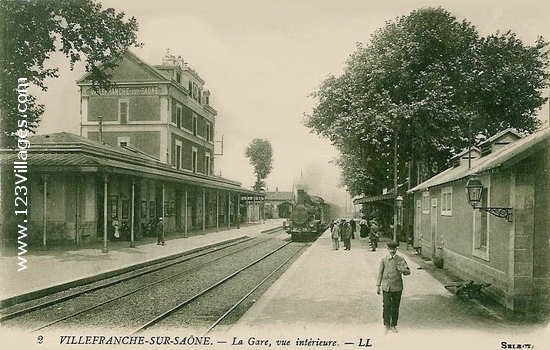 Carte postale de Villefranche-sur-Saône